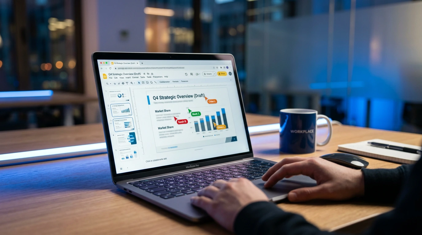 Google Slides Präsentation in der Cloud – professionelles Design